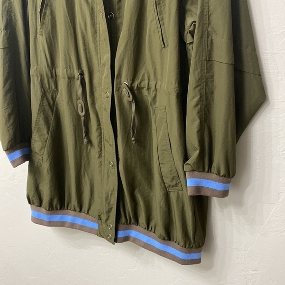 Free People wind swept jacket size small.Green and blue - Picture 5 of 15